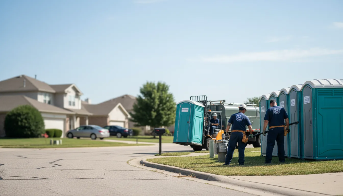 Porta Potty Rental in Quincy, MO near me